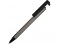 Ручка-подставка шариковая «Кипер Металл», серый