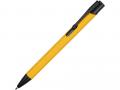 Ручка металлическая шариковая «Crepa», желтый/черный