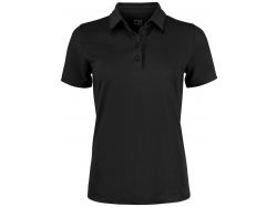 Oceanside Stretch Polo Woman (black)
