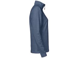 Coos Bay Half Zip Woman (slate blue melange)