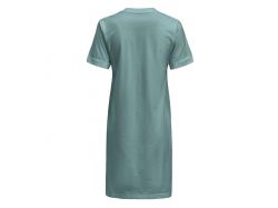 American T-Shirt Dress Woman (aloe green)