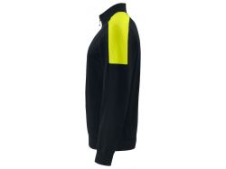 2128 Sweatshirt 1/2 Zip (black/yellow)