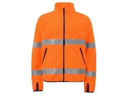 6327 Fleecejacket Hv Class 3 (orange)