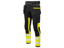 6540 Waistpant En Iso 20471 Class 1 (yellow/black)