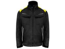 5428 Jacket Padded (black/yellow)