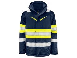 6454 Fun. Jacket En Iso 20471 Cl. 1 (yellow/navy)
