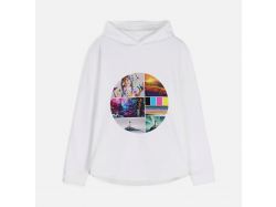 Худи унисекс Morfiss, белое