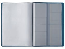 Органайзер Favor 2.0 для семейных документов на 4 комплекта документов, формат А4, синий