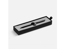 Ручка шариковая Broad Ring Soft Touch в футляре, черная