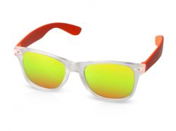 Подарочный набор с солнцезащитными очками и бутыкой для воды" Summerheat", красный