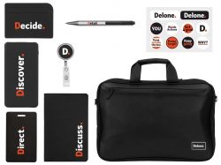 Welcome pack «Swift start», черный с нанесением