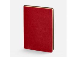 Ежедневник Nebraska Flex, недатированный, красный с золотистым
