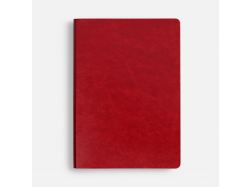 Ежедневник Nebraska Flex, недатированный, красный с золотистым