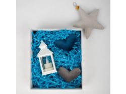 Бумажный наполнитель Chip, светло-синий