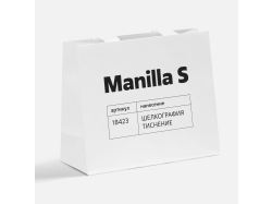 Пакет бумажный Manilla L, белый