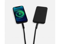 Кабель-ланьярд energyFlex Power Delivery 60 Вт, черный