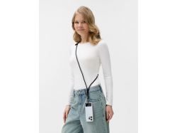 Кабель-ланьярд energyFlex Power Delivery 60 Вт, черный