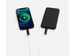 Кабель-ланьярд energyFlex Power Delivery 60 Вт, белый