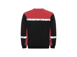 7101 Crewneck Sweatshirt (black/red)