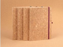 Блокнот Corkfolio, черный