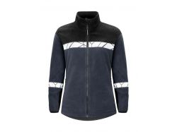 7301 Full Zip Fleece Woman (navy/black)