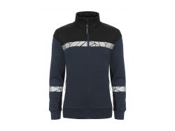7105 Full Zip Sweatshirt (navy/black)
