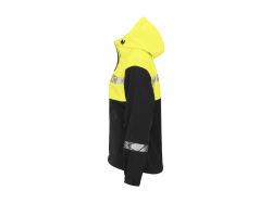 7417 Softshell Jacket (black/yellow)