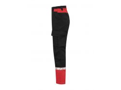 7511 Servicepant Woman (black/red)