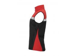 7701 Vest Woman (black/red)