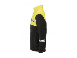 7300 Full Zip Fleece (black/yellow)