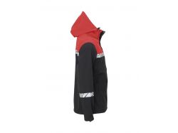 7400 Softshell Jacket (black/red)