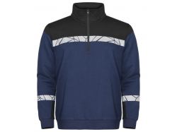 7102 Sweatshirt 1/2 Zip Pgl (navy/black)