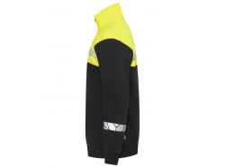7103 Full Zip Sweatshirt (black/yellow)