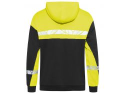 7104 1/2 Zip Hoodie (black/yellow)