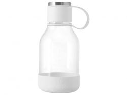 Бутылка для воды 2-в-1 «Dog Bowl Bottle» со съемной миской для питомцев, 1500 мл, белый с гравировкой