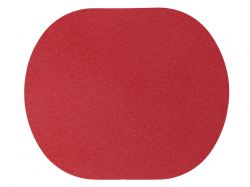 ПАТЧ ОВАЛ nubuk (красный) 6,0 х 5,0 см