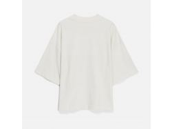 Футболка оверсайз унисекс T9, молочно-белая