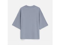 Футболка оверсайз унисекс T9, серая