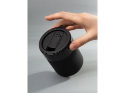 Кружка Nabo с силиконовым держателем, черная