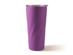 Подарочный набор "FAMILY" с термосом и термокружкой, фиолетовый