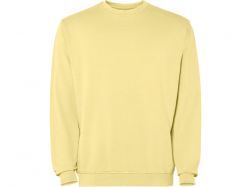 Свитшот «Jaya» унисекс, солнечно-желтый выстиранный WASHED