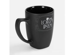 Кружка Foretta, черная