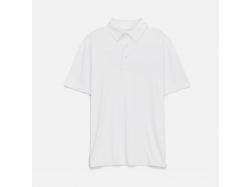 Рубашка поло унисекс Senti, белая