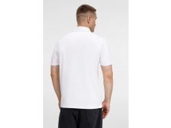 Рубашка поло унисекс Senti, белая