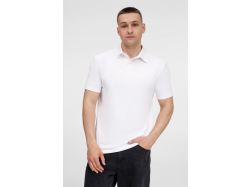 Рубашка поло унисекс Senti, белая