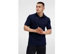 Рубашка поло унисекс Senti, темно-синяя