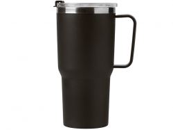 Термокружка KENCHER с двойными стенками из нержавеющей стали 304 и полипропилена, черный