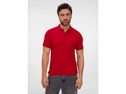 Рубашка поло унисекс Tervise, красная
