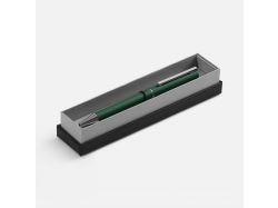 Ручка шариковая Blade Soft Touch в футляре, зеленая