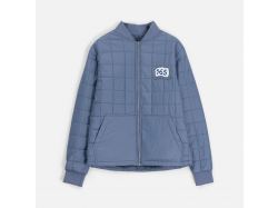 Куртка унисекс Warmbridge, синяя (джинс)